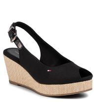 TOMMY HILFIGER TOMMY HILFIGHER Elba Sandalias de cu&ntilde;a NEGRO - Zapatos Mujer - 2