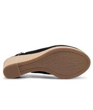 TOMMY HILFIGER TOMMY HILFIGHER Elba Sandalias de cu&ntilde;a NEGRO - Zapatos Mujer - 6