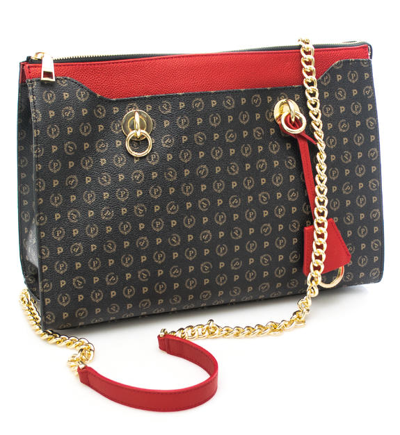 Heritage Classic Bolso shopper de mano, con bandolera laca negra - Bolsos Mujer