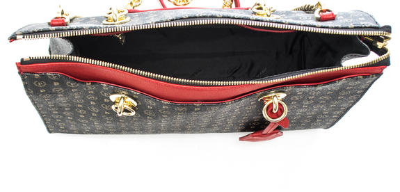 Heritage Classic Bolso shopper de mano, con bandolera laca negra - Bolsos Mujer