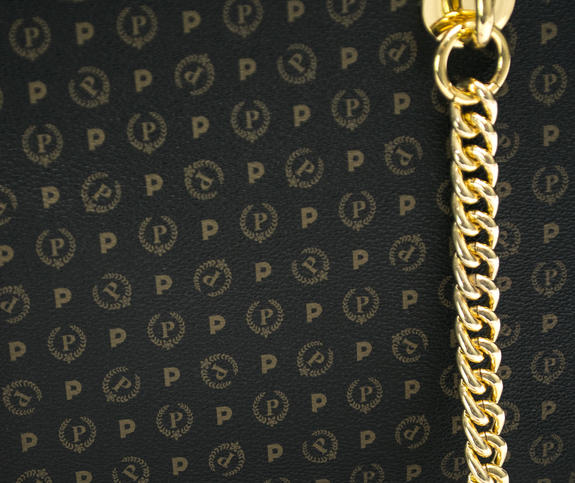 Cartera cl&aacute;sica Heritage de Bolso de mano o bandolera laca negra - Bolsos Mujer