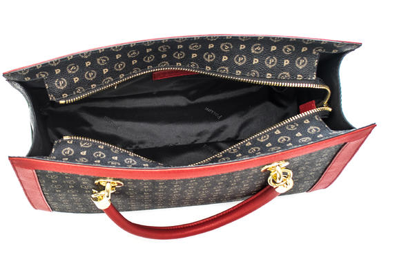 Cartera cl&aacute;sica Heritage de Bolso de mano o bandolera laca negra - Bolsos Mujer