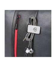 PIQUADRO Mochila URBAN, puerto para PC de 15.6 ", con sistema antirrobo GRIS - Mochilas para portátil - 6