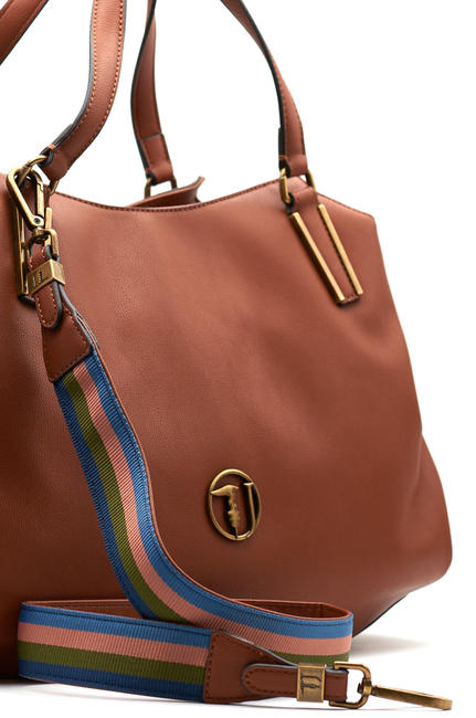 Jeans de ruibarbo Bolso, con correa para el hombro cuero - Bolsos Mujer