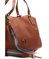 TRUSSARDI Jeans de ruibarbo Bolso, con correa para el hombro cuero - Bolsos Mujer - 5