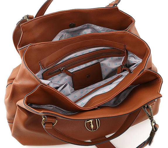 Jeans de ruibarbo Bolso, con correa para el hombro cuero - Bolsos Mujer