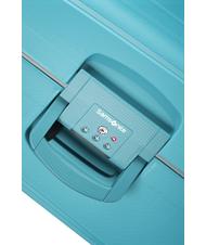 SAMSONITE Carro S CURE, de gran tamaño AQUA AZUL - Trolley Rígidos - 5