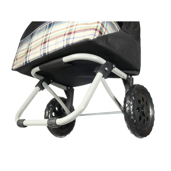 Carrito de Compras  Medium Hasta 15 kg de carga negro - Carritos de compras