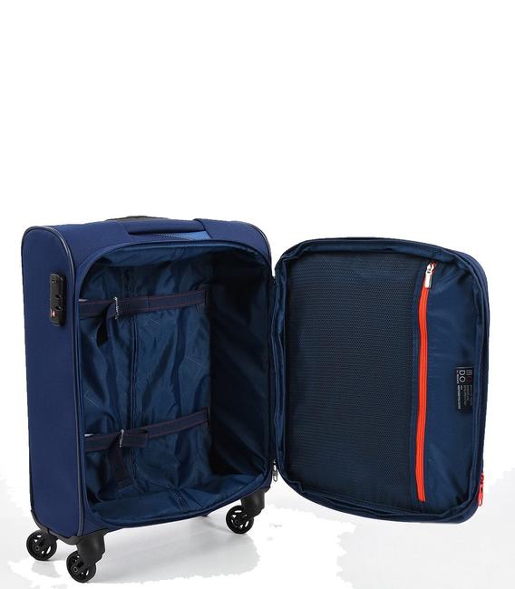 Trolley THUNDER, equipaje de mano, expandible azul - Equipaje de mano