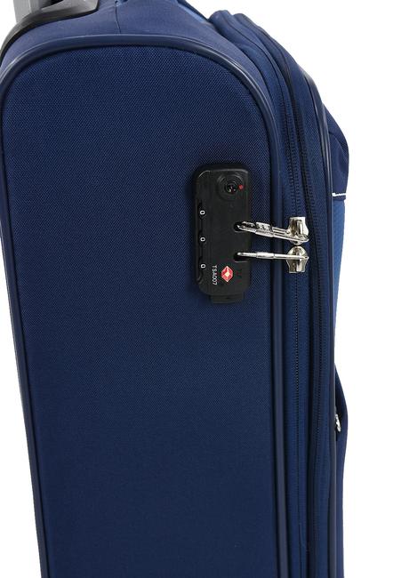 Trolley THUNDER, equipaje de mano, expandible azul - Equipaje de mano