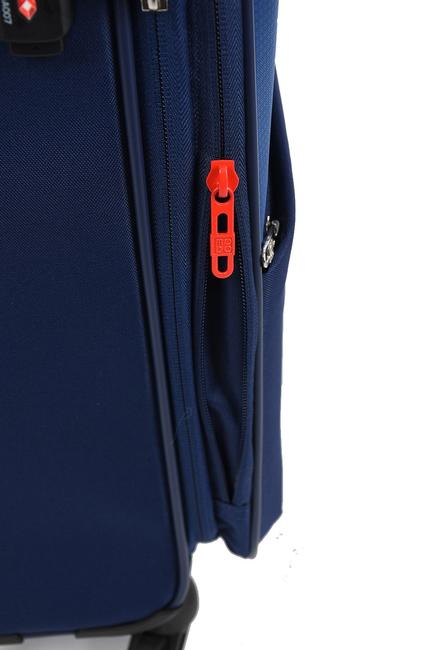 Trolley THUNDER, equipaje de mano, expandible azul - Equipaje de mano