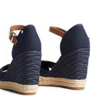 TOMMY HILFIGER BASIC Sandalias de punta abierta BASIC cielo del desierto - Zapatos Mujer - 4