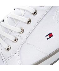 TOMMY HILFIGER  Zapatillas de tela ARLOW blanco - Zapatos Hombre - 4