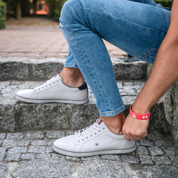 Zapatillas de tela ARLOW blanco - Zapatos Hombre