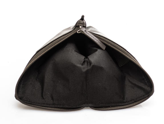  LION HEART Tarjetero de piel carb&oacute;n - Carteras Hombre