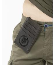 GUESS  LION HEART Tarjetero de piel carb&oacute;n - Carteras Hombre - 4