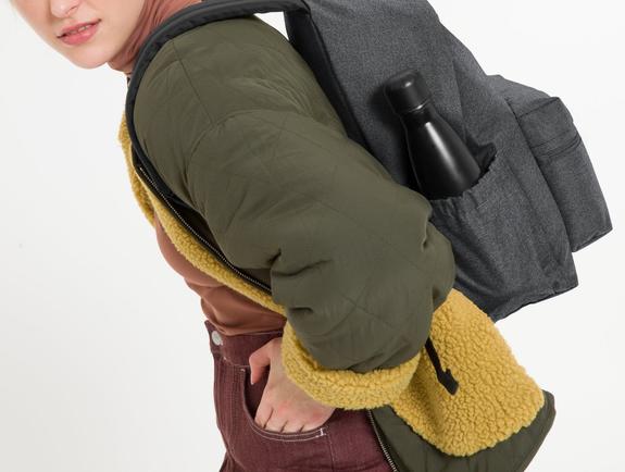 PADDED ZIPPL'R + ACOLCHADO ZIPPL'R + Mochila para port&aacute;til 13 " BlackDenim - Mochilas Escuela & Tiempo Libre