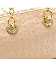 POLLINI  HERITAGE VERNICE Minibolso bowling con bandolera desnudo - Bolsos Mujer - 4