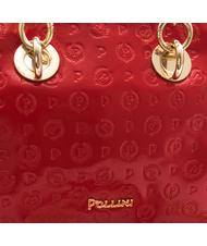 POLLINI  HERITAGE VERNICE Minibolso bowling con bandolera rojo - Bolsos Mujer - 4