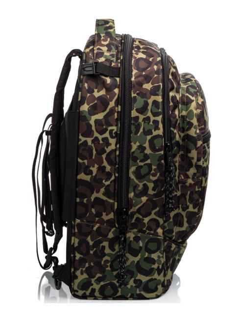  NEW PLUG ANIMALIER Mochila Trolley 3 en 1 LEO VERDE - Mochilas con ruedas