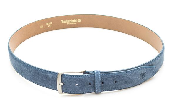 Cinturon CASUAL de piel de gamuza, ajustable scubablue - Cinturones