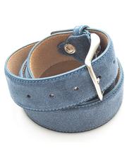 TIMBERLAND Cinturon CASUAL de piel de gamuza, ajustable scubablue - Cinturones - 3