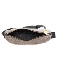 BORBONESE BORBONESO Bolso LUNA Hobo, Pequeño OP / NATURAL / NEGRO - Bolsos Mujer - 6