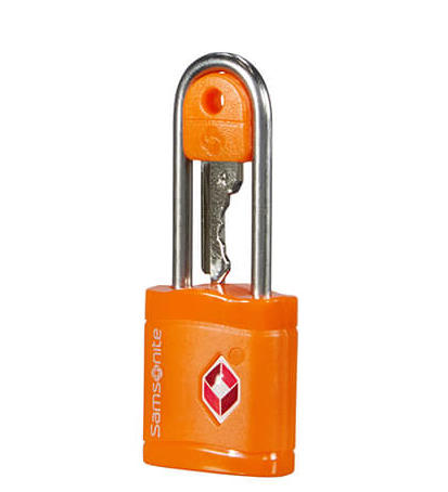 GLOBAL TRAVEL  Bloqueo de teclas GLOBAL TRAVEL TSA naranja - Accesorios de viaje