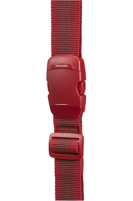 GLOBAL TRAVEL  Correa de equipaje GLOBAL TRAVEL ROJO - Accesorios de viaje
