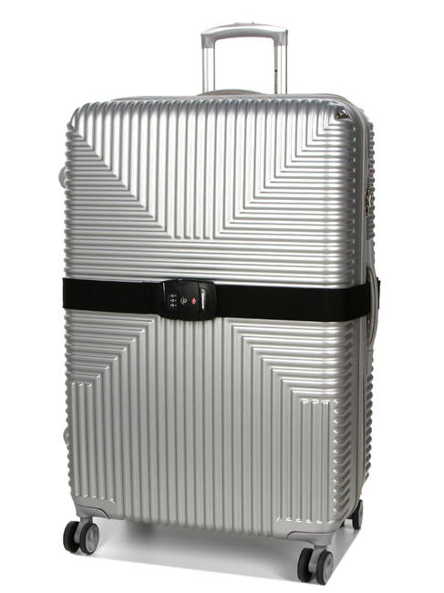  Correa para equipaje GLOBAL TRAVEL TSA, con combinación NEGRO - Accesorios de viaje