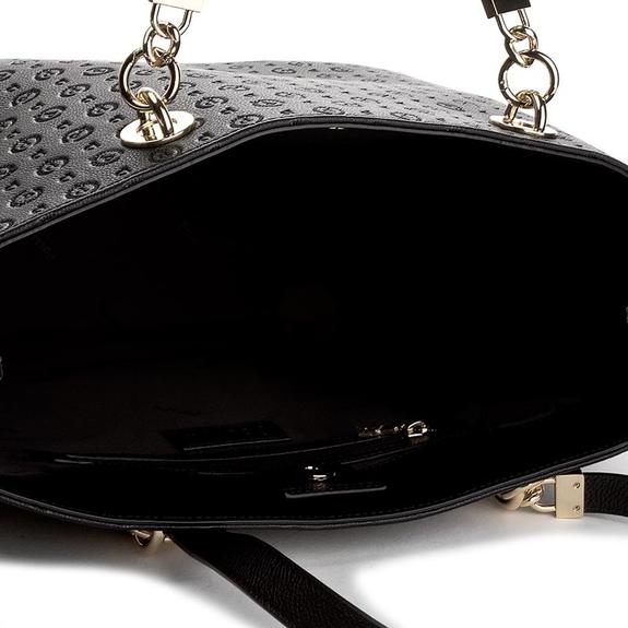 Heritage Embossed Bolso de hombro, con asas intercambiables negro - Bolsos Mujer