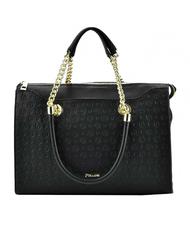 POLLINI Heritage Embossed Bolso de hombro, con bandolera negro - Bolsos Mujer - 3