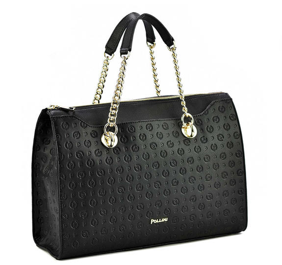 Heritage Embossed Bolso de hombro, con bandolera negro - Bolsos Mujer
