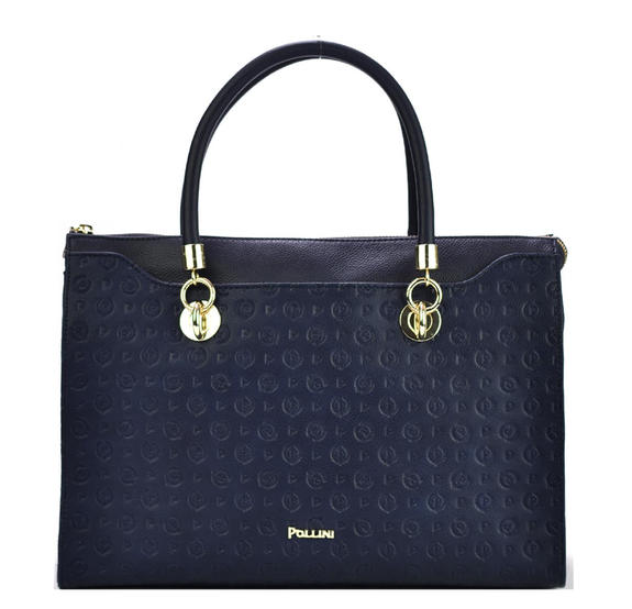 Heritage Embossed Bolso de hombro, con bandolera azul - Bolsos Mujer