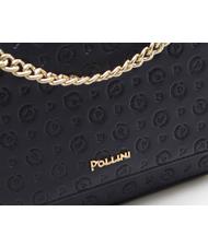 POLLINI Heritage Embossed Bolso bandolera, que se puede llevar al hombro azul - Bolsos Mujer - 3