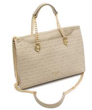 POLLINI Heritage Embossed Bolso de hombro, con bandolera ICE - Bolsos Mujer - 2