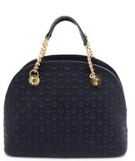 POLLINI Heritage Embossed Bolso de mano, con bandolera azul - Bolsos Mujer - 3