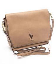 U.S. POLO ASSN. S.U.A. POLO ASSN. CHEYENNE Bolsito con bandolera color topo claro - Bolsos Mujer - 2