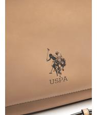 U.S. POLO ASSN. S.U.A. POLO ASSN. CHEYENNE Bolsito con bandolera color topo claro - Bolsos Mujer - 4