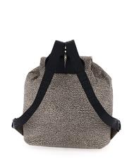 BORBONESE MEDIUM ECO LINE Mochila mediana de tela OP / NATURAL / NEGRO - Bolsos Mujer - 2