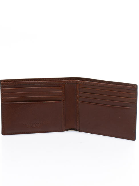 Cartera de piel BUFALINI BROWN - Carteras Hombre