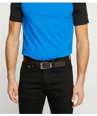 ARMANI EXCHANGE LOGO Cintur&oacute;n reversible NEGRO / MARRON OSCURO - Cinturones - 4