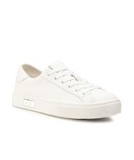 ARMANI EXCHANGE  Zapatillas de piel para mujer BLANCO BLANCO - Zapatos Mujer - 3