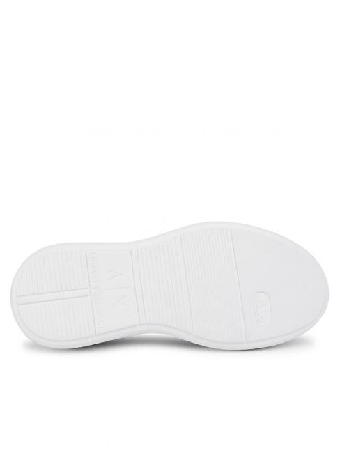 SUPER ACTION Zapatillas de piel con plataforma OP BLANCO - Zapatos Mujer