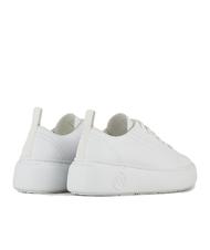 ARMANI EXCHANGE SUPER ACTION Zapatillas de piel con plataforma OP BLANCO - Zapatos Mujer - 4