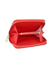 COCCINELLE  Mini cartera METALLIC SOFT de piel PULIDO ROJO - Carteras Mujer - 2