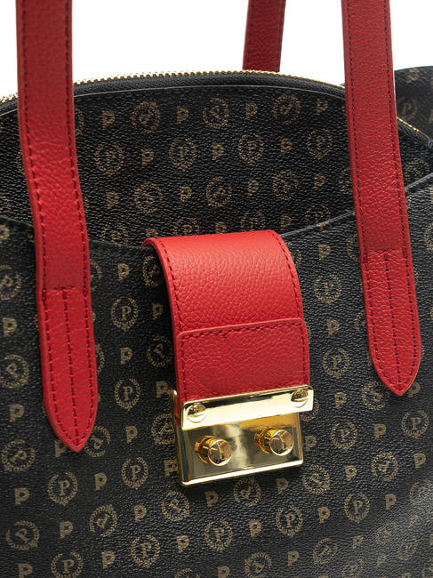  HERITAGE CLASSIC Bolso de hombro laca negra - Bolsos Mujer