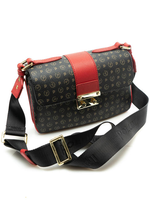  HERITAGE CLASSIC Bolso de hombro laca negra - Bolsos Mujer