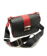 POLLINI  HERITAGE CLASSIC Bolso de hombro laca negra - Bolsos Mujer - 2