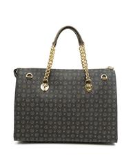 POLLINI Heritage Classic Bolso shopper de mano, con bandolera bronce negro - Bolsos Mujer - 3